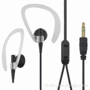 Lighted Small Earhook Headphones with 20-20kHz Frequency Response